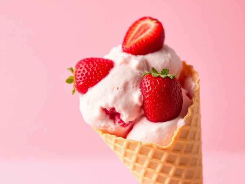 Strawberry Cloud Scoop
